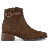 Gabor 8067.02 Enkellaarzen | Maat 9.5 Dames Bruin