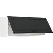 Vicco Hangkast R-Line, Antraciet landelijk/Wit, 100 cm Plat