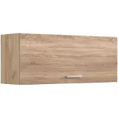 Vicco Hangkast R-Line, Sonoma/Goudkleurig Eiken, 100 cm Plat