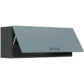 Vicco Hangkast R-Line, Blauw-grijs/Antraciet, 100 cm Plat