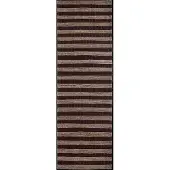 House Doctor Block vloerkleed 300x90cm bruin/naturel - 900000166