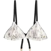 Ted Baker Bikinitop zwart / wit