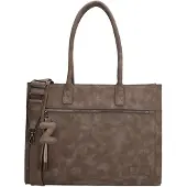 Zebra trends Rosalyn Laptopschoudertas - 15.6" laptopvak - donkerbruin