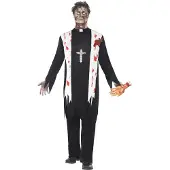 Smiffys Zombie priester pakken