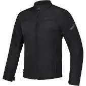 Ixon Fresh Slim Zwart Waterdichte Textiele Motorjas Maat S