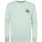 Petrol Industries Heren sweater m-1060-swr316 6181 cool mint