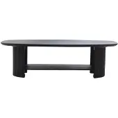 Giga Meubel Salontafel Lorna Zwart 130cm