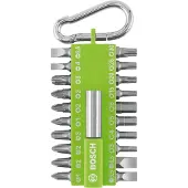 Bosch SCHROEVEN MP DISPLAY 21-DELIGE BITSET (LICHTGROEN)