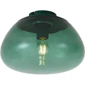 QAZQA Design plafondlamp groen met groen glas - Giselle