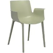 Kartell Piuma Stoel Sage Green