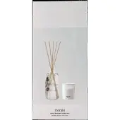 Meraki geschenkset geurstokjes en geurkaars Verbena drizzle-fresh linen