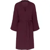 Triumph Badjas kort ' Red Label Amourette ' bordeaux