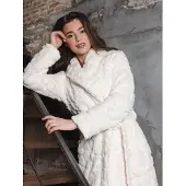 Rebelle Ochtendjas 'Endless Love' ecru / offwhite