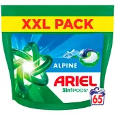 Ariel Wasmiddel 3in1 Pods Alpine 65 stuks