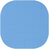 vidaXL Zwemgrondmat 36 st Ø 350 cm Rond EVA Schuim Blauw