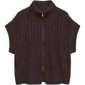 Vero Moda Gebreide bodywarmer 'BANG' bruin