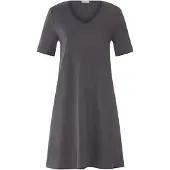 Hanro Nachthemd ' Cotton Silk ' donkergrijs