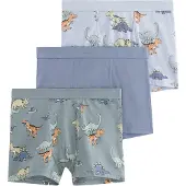 Lindex Onderbroek 'Dinosaurs' blauw / groen