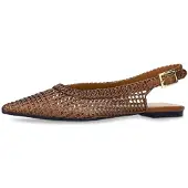 Manfield Slingpumps brons