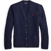Ralph Lauren Gebreid vest navy
