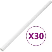 vidaXL Kabelgoten Ø32 mm 30 m PVC