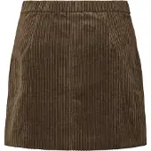 Pieces Pcaudre Corduroy Minirok Dames Bruin S