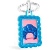 Metalmorphose Sleutelhanger Wave Photo Frame Blue – Blauwe Fotolijst Sleutelhanger – Cadeau