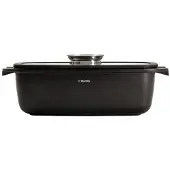 Homla DARREN braadpan met deksel 4L 32x22cm aluminium anti-aanbak