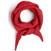 Pieces Sjaal 'KOMMA' rood