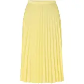 Lacoste Dames/Dames Plooi Polyester Midi Rok (Geel)