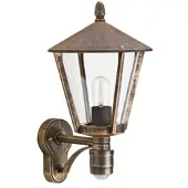 Albert Buitenlamp met sensor Nelly 45cm - brons