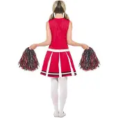Vegaoo Cheerleader kostuum voor vrouwen - Verkleedkleding - Small
