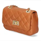 Gave Lux Schoudertas vrouwen DARK COGNAC