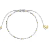Glanzstücke Armband goudgeel / grijs / wit