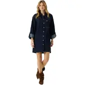 Garcia dames Jurk, XS, Blauw