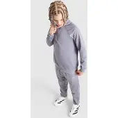 Adidas Poly Pipe 1/4 Zip Tracksuit Junior - Grijs - Kind, Grijs