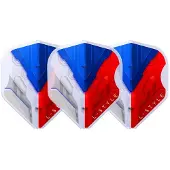 L-Style L1 EZ V-Series Czechia Clear White - Dart Flights