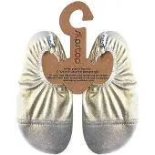 SLIPSTOP antislip waterschoen Glitter Goud - Maat XS 21-23