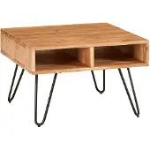 Wohnling Salontafel acacia bruin 60x40x60 cm - WL6.367