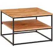 Wohnling Salontafel acacia met opberging 60x41x60 cm - WL6.363