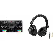 Hercules Inpulse 500 - DJ Controller + DJ-Koptelefoon HDP DJ60 - Zwart
