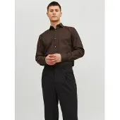Jack & Jones Overhemd 'JPRBLAPARKER' chocoladebruin