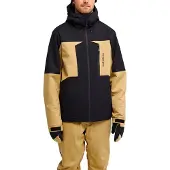 Quiksilver - Ski jassen - Dawson 10K Jacket Kelp voor Unisex - Maat XL - Beige