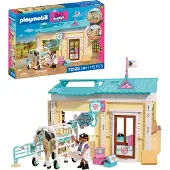Playmobil Horses dierenartsenpraktijk speelset met accessoires - 72128.