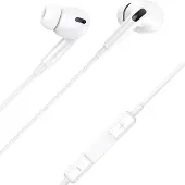 Usams Stereo Koptelefoon EP-41 Lightning Wit/White SJ453HS01