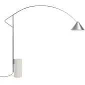 HAY Compass vloerlamp Zilverkleurig