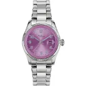 Breil Analoog horloge lila / zilver