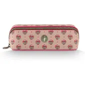 Pip studio Toilettas Bags Cyrille Cosmetic Bag Small Jaipur Flower Sand-Pink 20x7,5x7