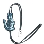 Lacoste sleutelhanger Bag Charm Varech donkergroen