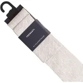 Tresanti | GUSTAVO | Silk tie & pocket square set with a spiral pattern | groen